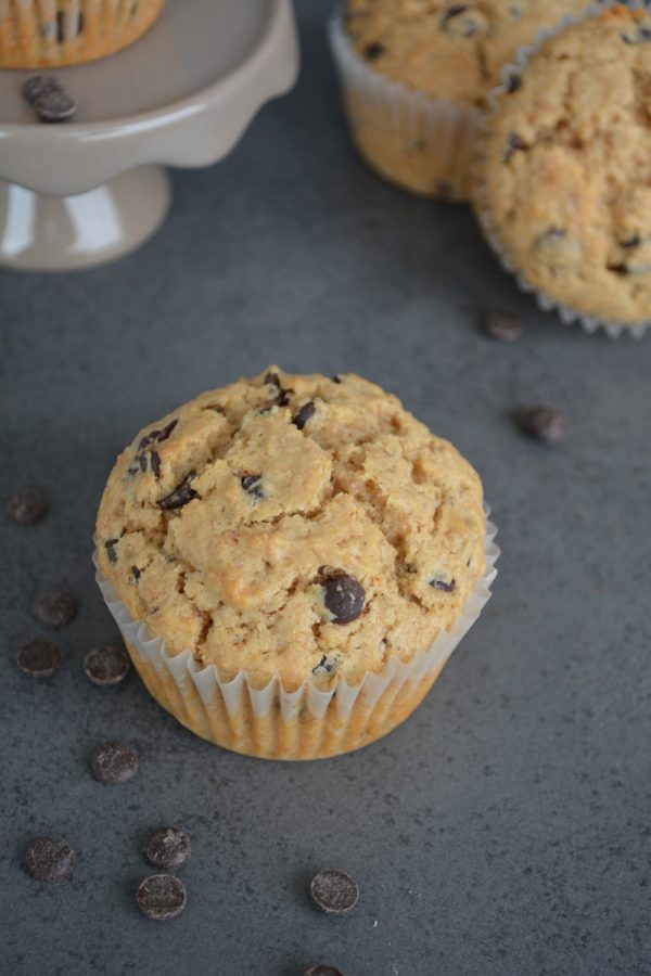 {Muffin Mittwoch} Erdnussbutter Muffins mit Schokotröpfchen - Der ...