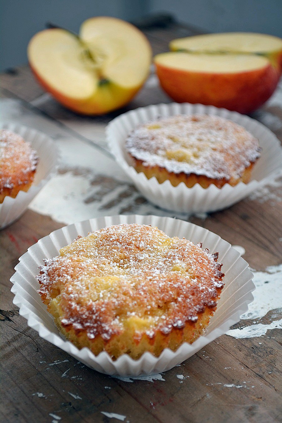 {Muffin Mittwoch} Marzipan Apfel Muffins - Der Kuchenbäcker
