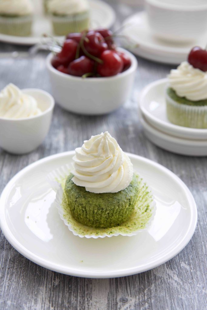 Green Smoothie Cupcakes