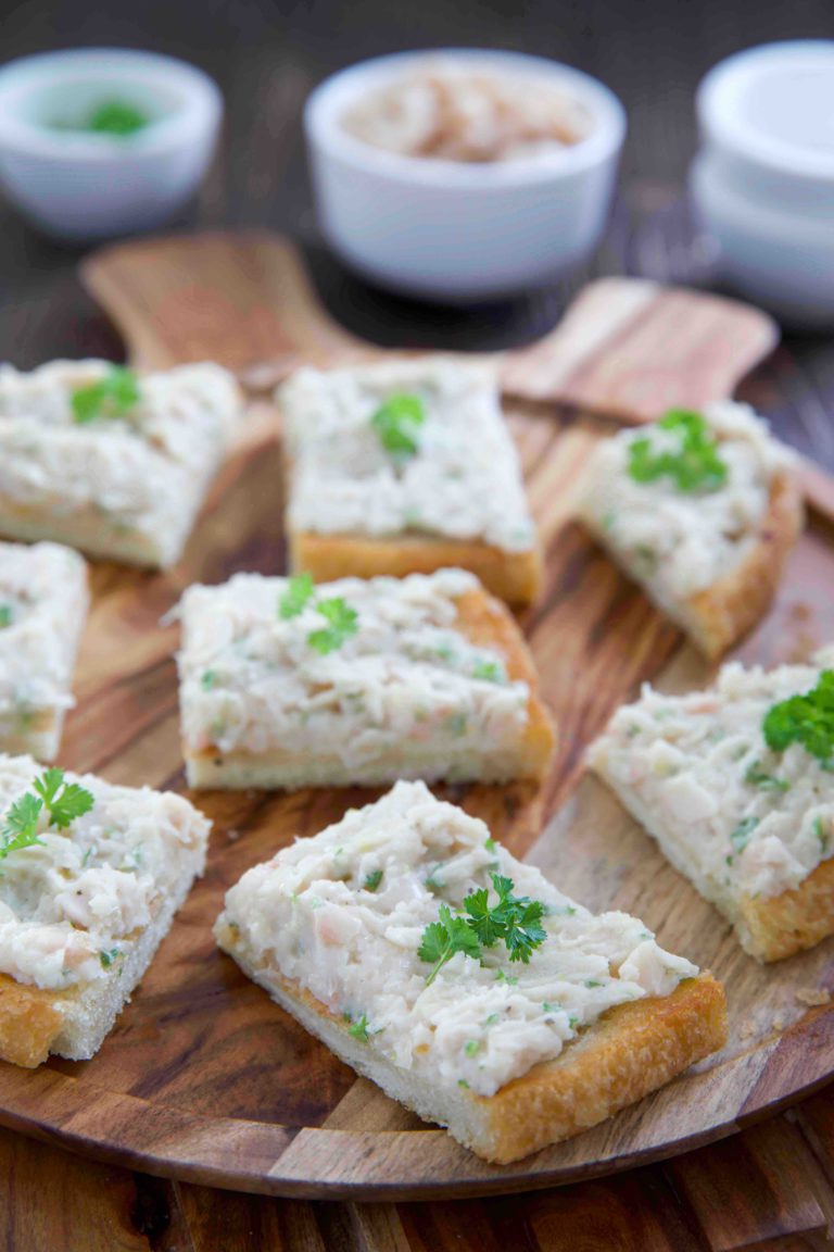 Bruschetta mit Cannellini Bohnen - eine leckere Vorspeise