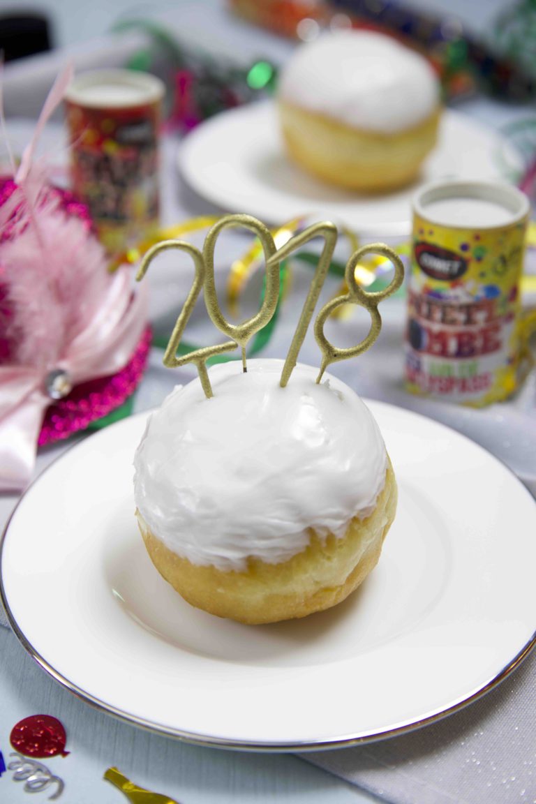 Berliner mit Baileys Sahne