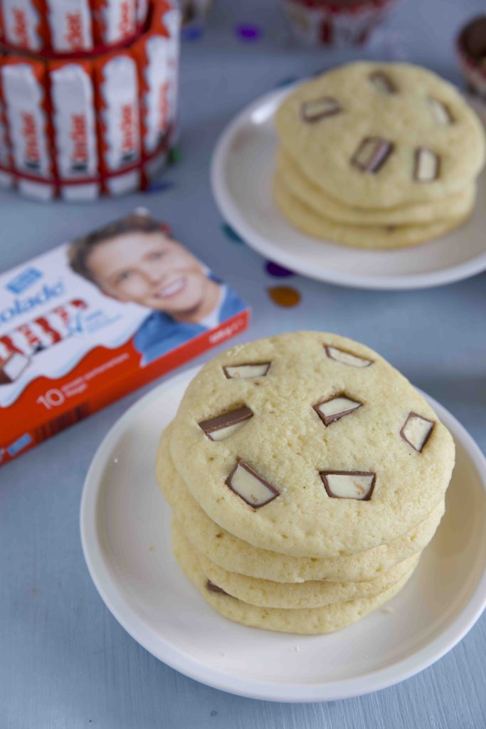 Kekse mit kinder Schokolade