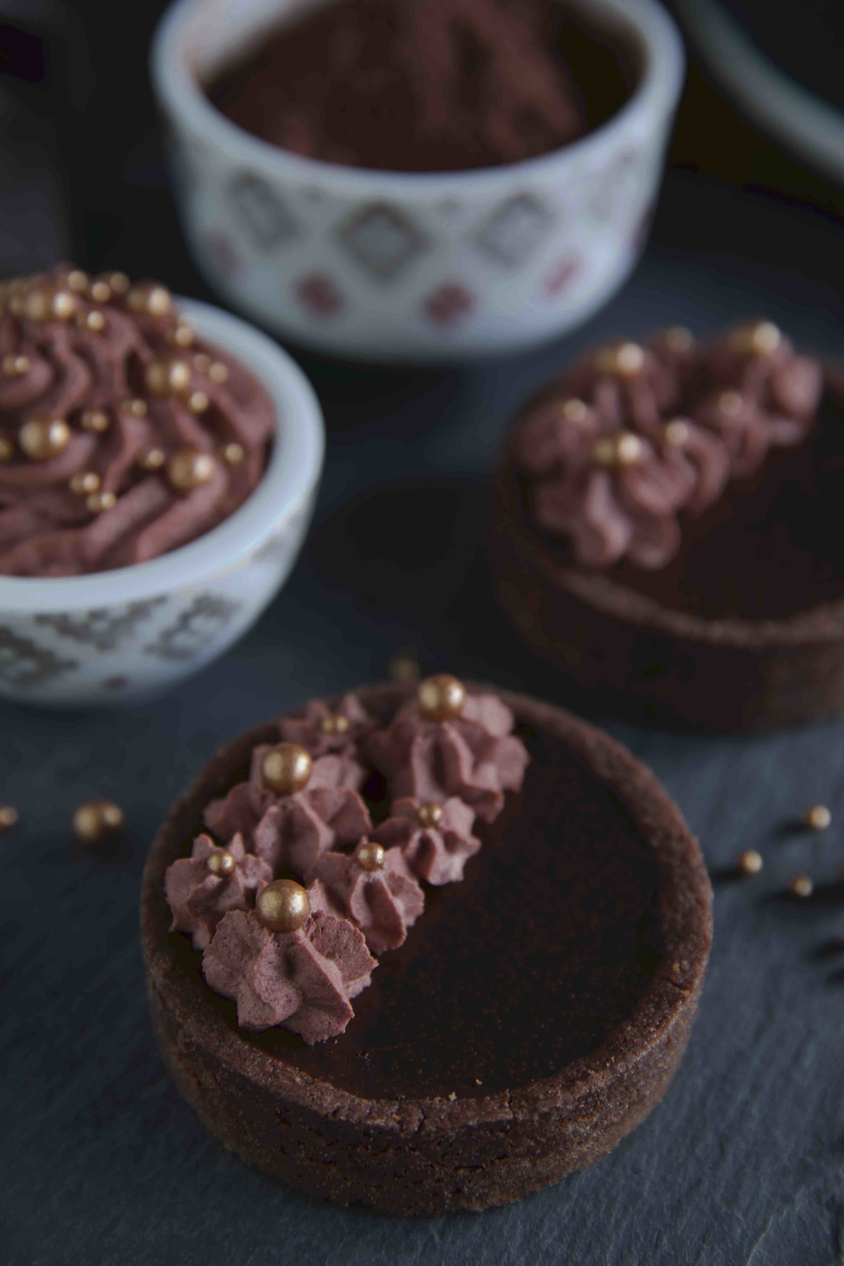 Rote Beete Schokoladen Tarte - Der Kuchenbäcker
