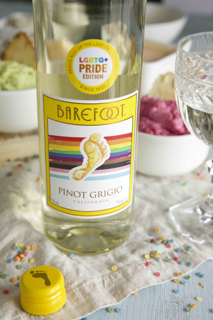Barefoot Wine Pinot Grigio Pride Edition